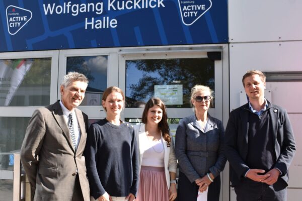 Boris Bansemer, Isabel Permien, Janina Konedrding, Dr. Bettina Schomburg, Dr. Jonas Leder (v.l.)